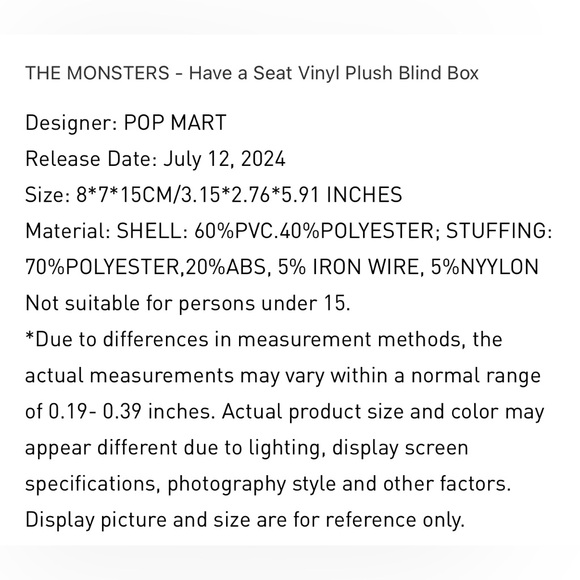 Labubu Pop Mart The Monsters Have a Seat Series - Picture 15 of 16